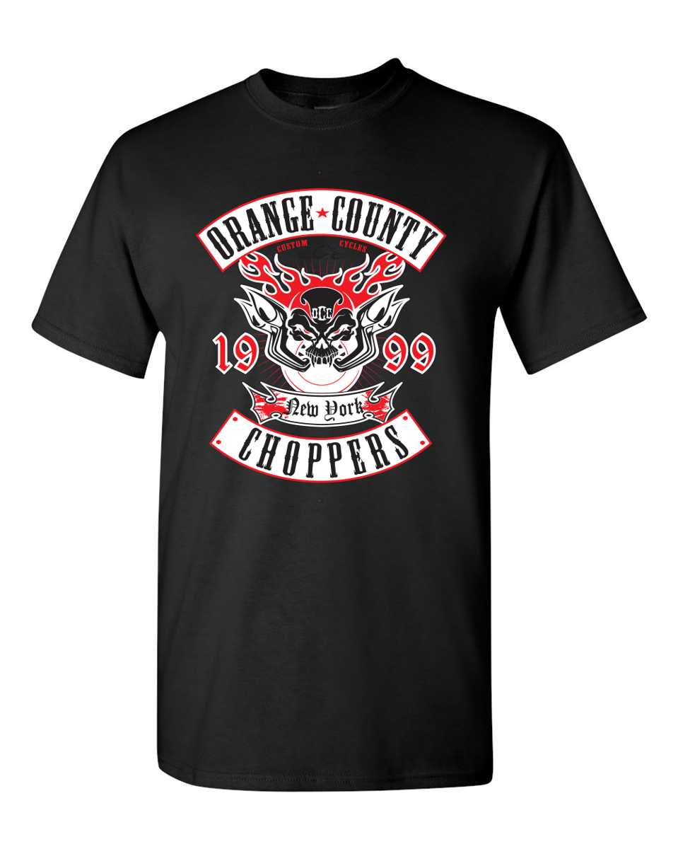 OCC Skull Pipe T Shirt